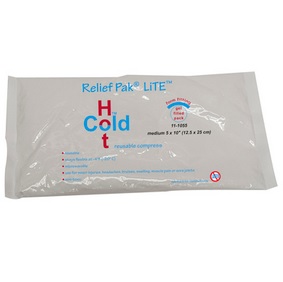 RELIEF PAK LITE REUSABLE HOT/COLD PACK 5 X 10 INCH 